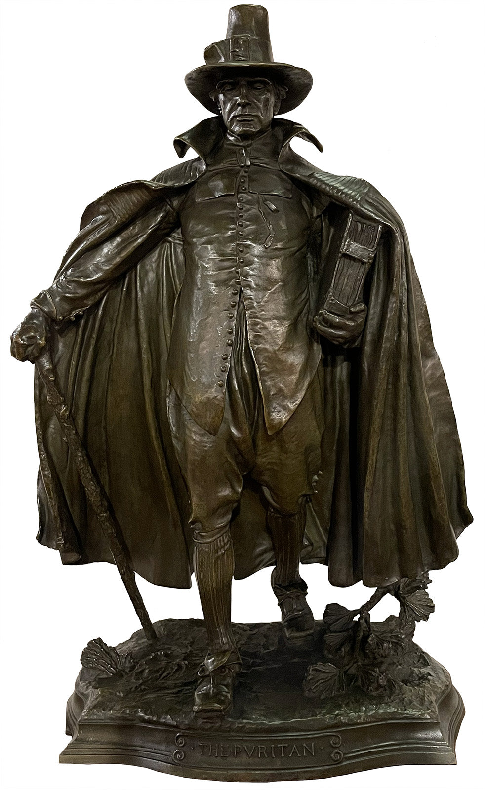 The Puritan by Augustus Saint-Gaudens