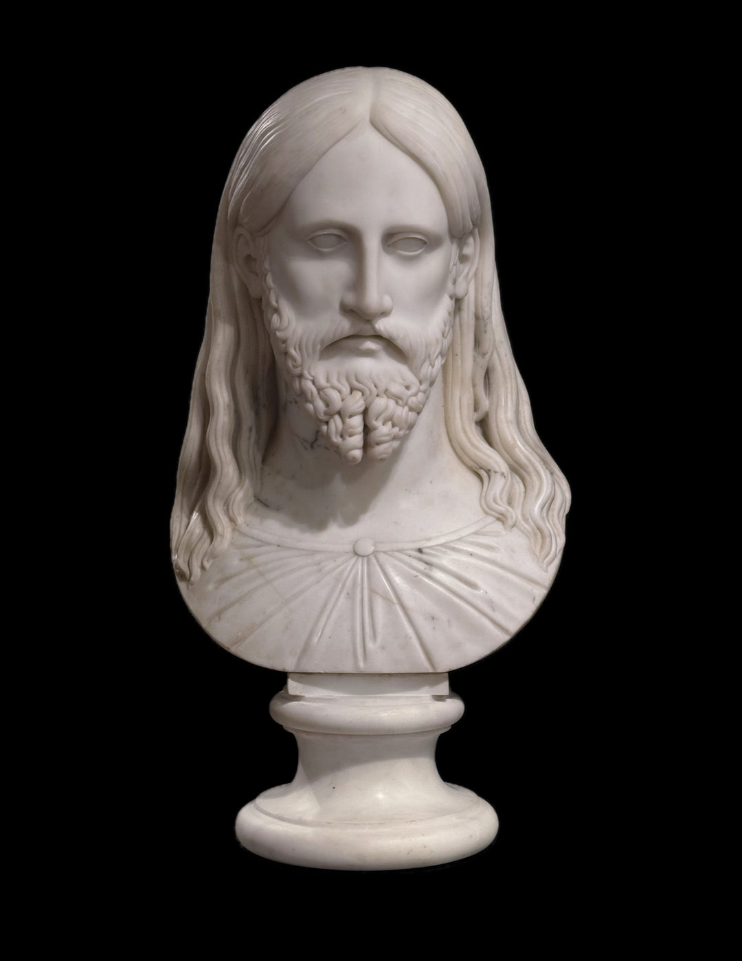Bust of Christ by Ferdinand Pettrich