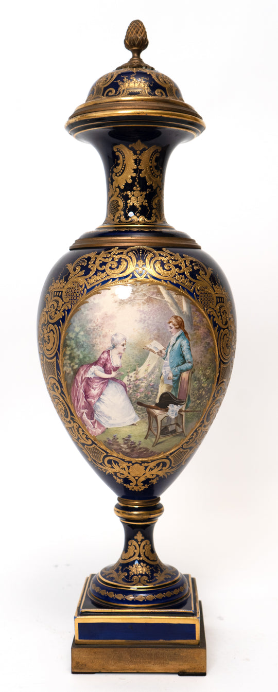 Pair of Sévres Porcelain Vases