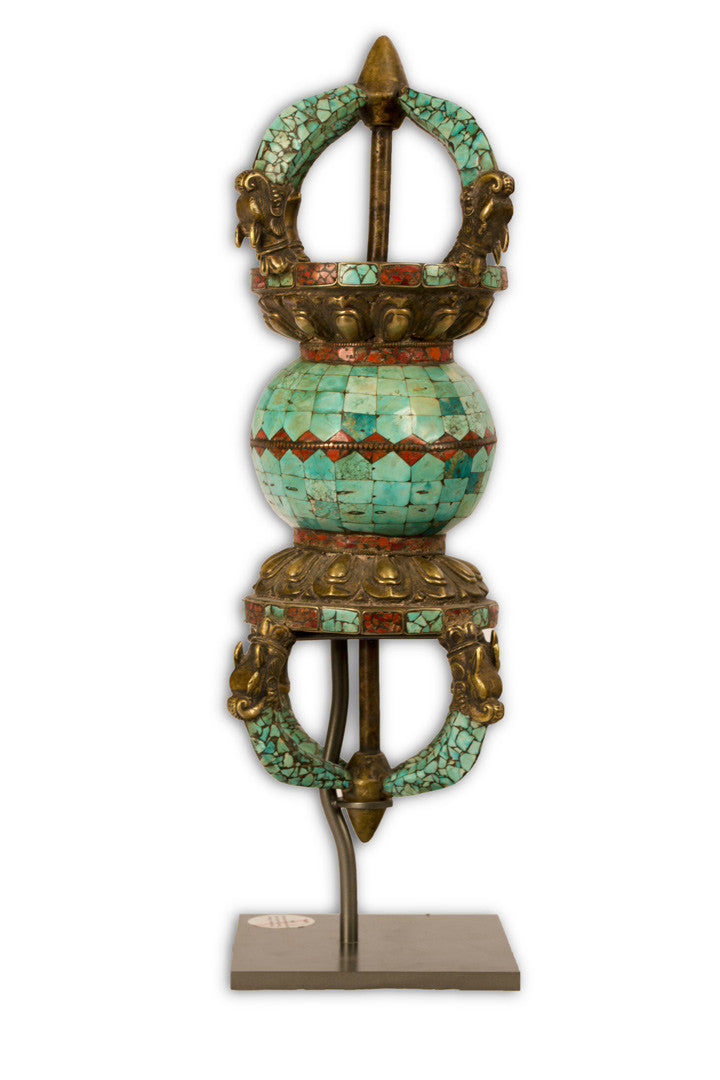 Rare Large Five-Pronged Vajra (Dorje)