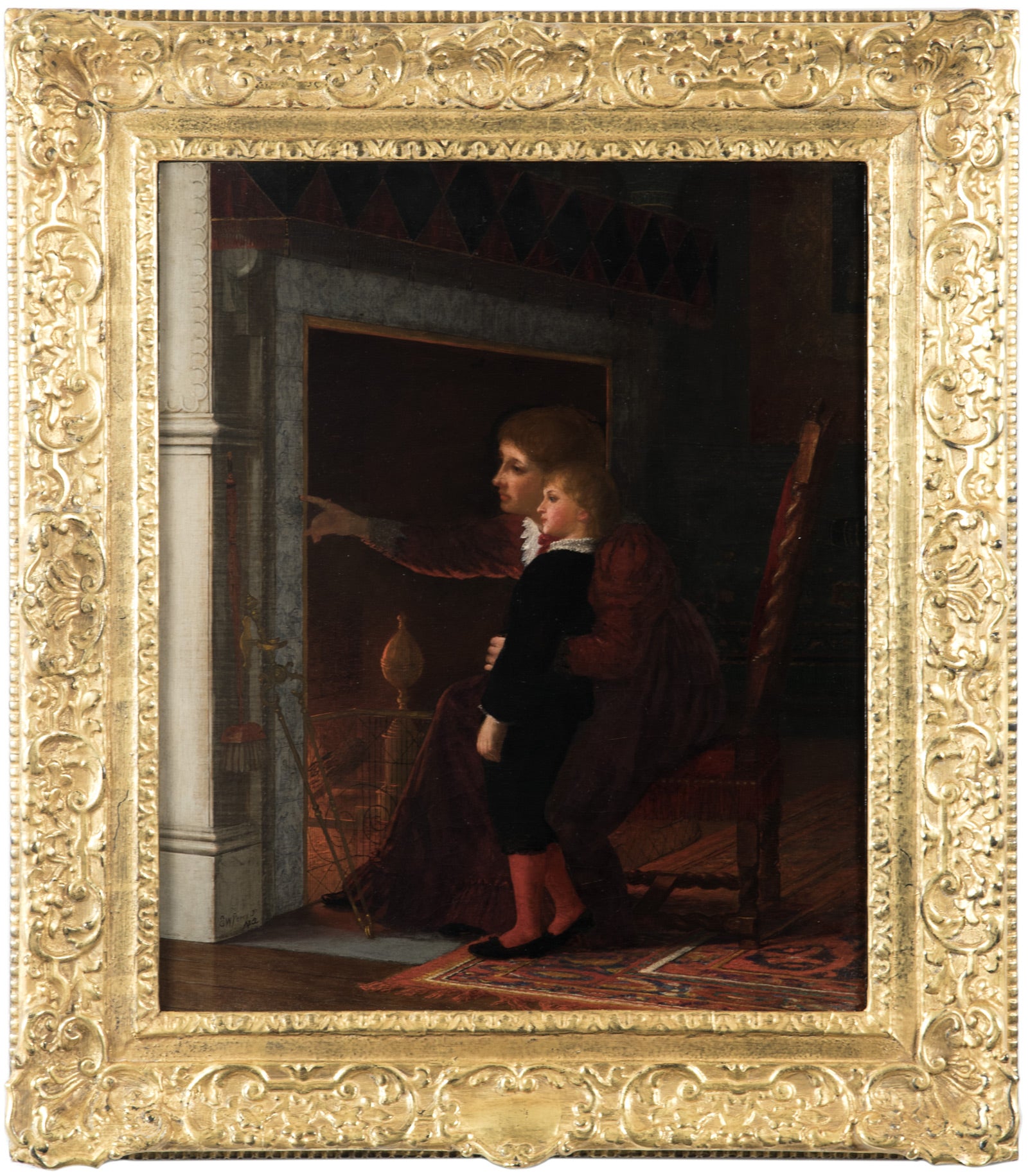 The Story of the Tiles by Enoch Wood Perry Jr. (1831 - 1915