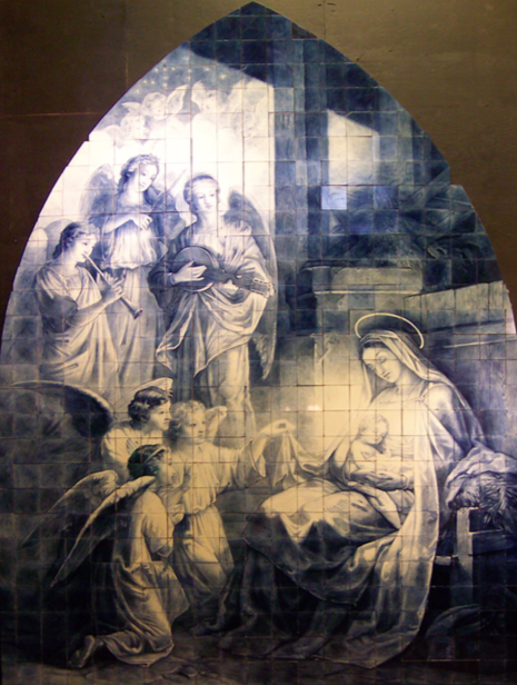 Adoration of the Madonna & Child by Leonardus Johannes Senf