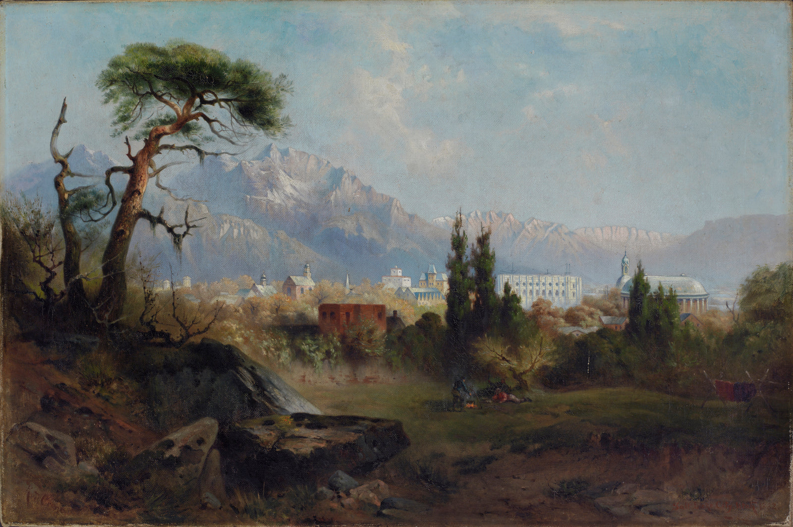 Anything by God or Man:  "Salt Lake City" (1882) Rudolf Cronau