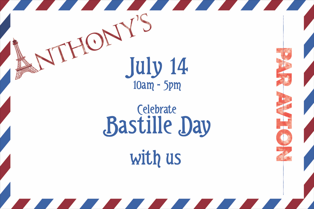 Celebrate Bastille Day with us!