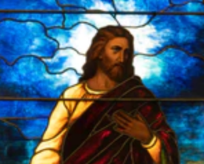 Our Savior Tiffany Stained Glass – Anthonys Fine Art & Antiques