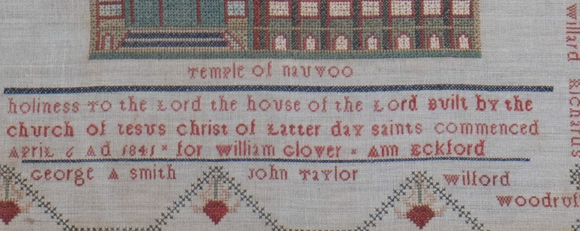 Ann Eckford's Nauvoo Temple Sampler