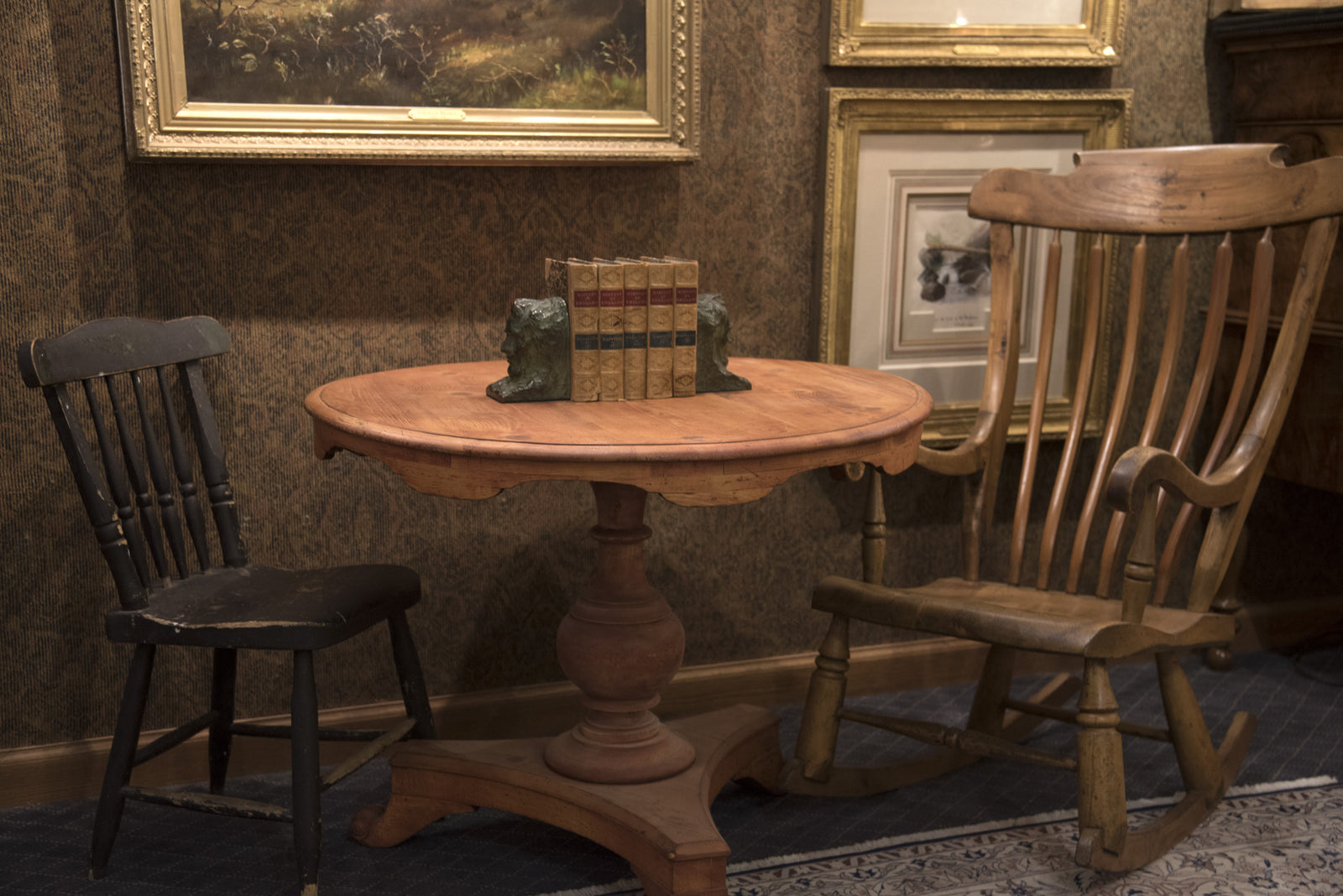 A Private Collection of Rare, Early Pioneer Furniture & Art Now on View