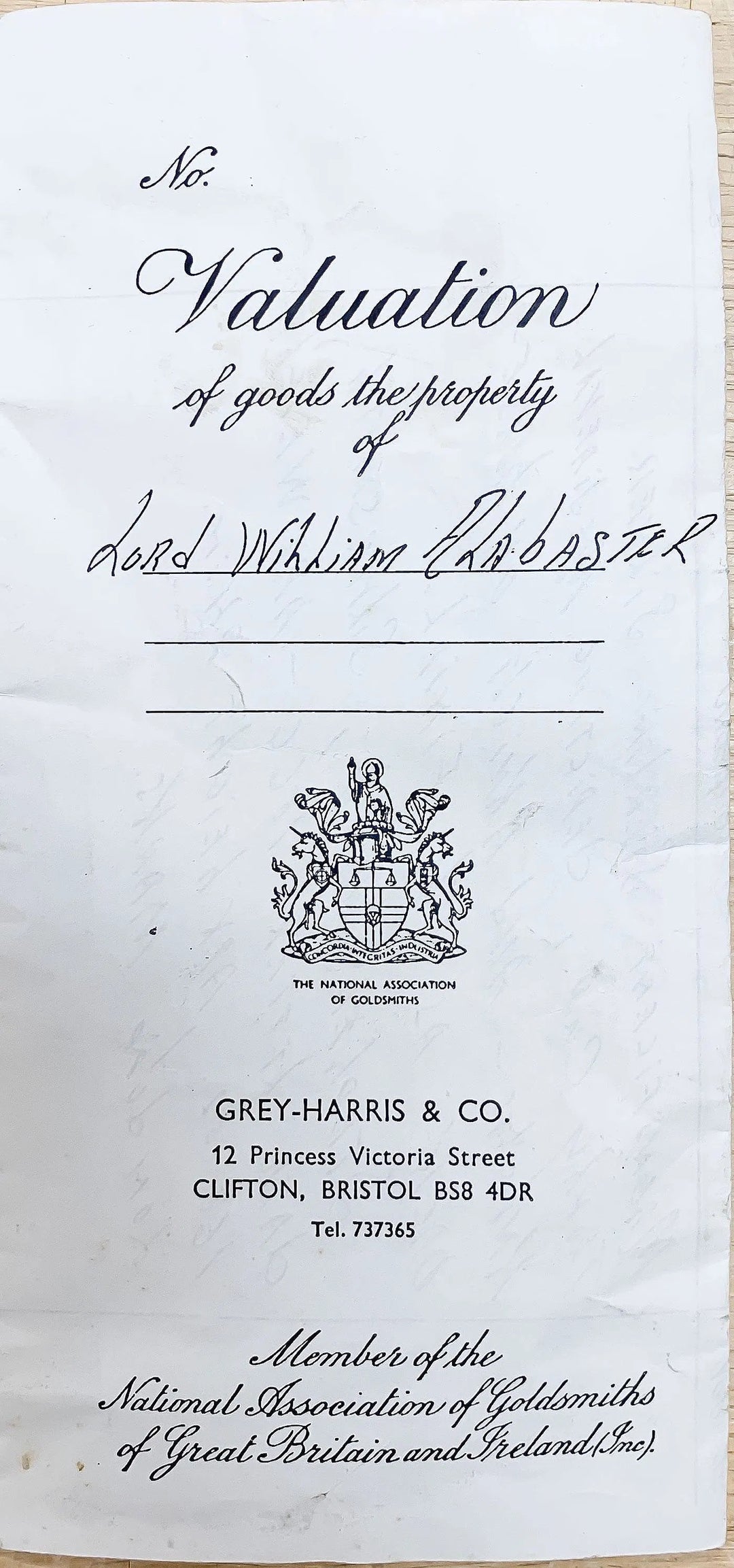 English Sterling Silver Trophy Cup (1866)
