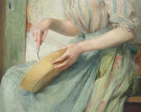 Interior Scene with Young Woman Francis Coates Jones