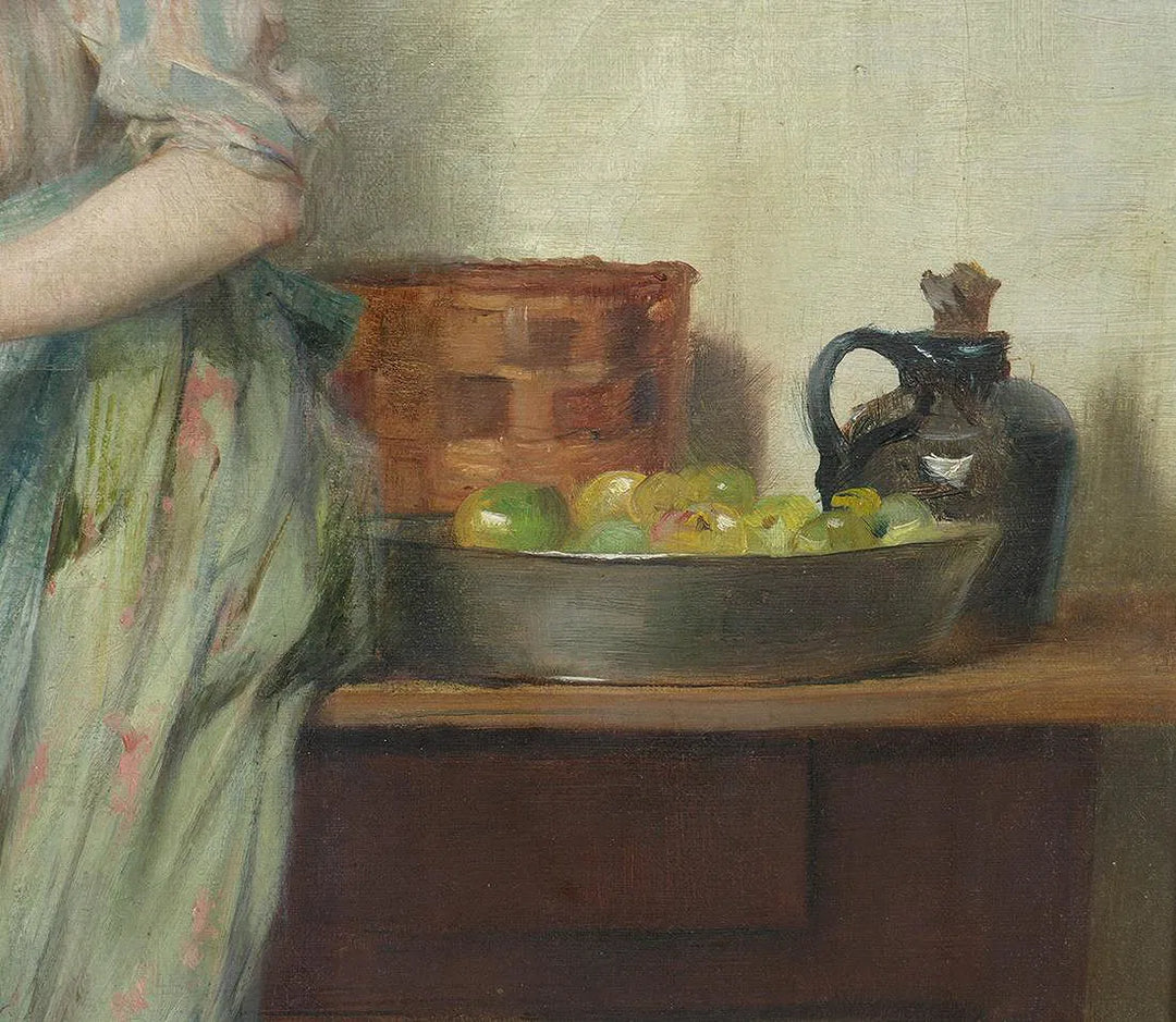 Interior Scene with Young Woman Francis Coates Jones