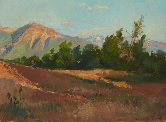 Sunlit Mountains by Franz A. Bischoff