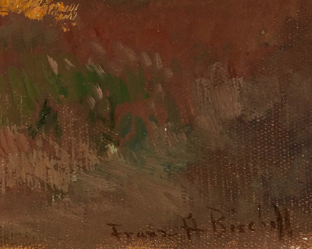 Sunlit Mountains by Franz A. Bischoff