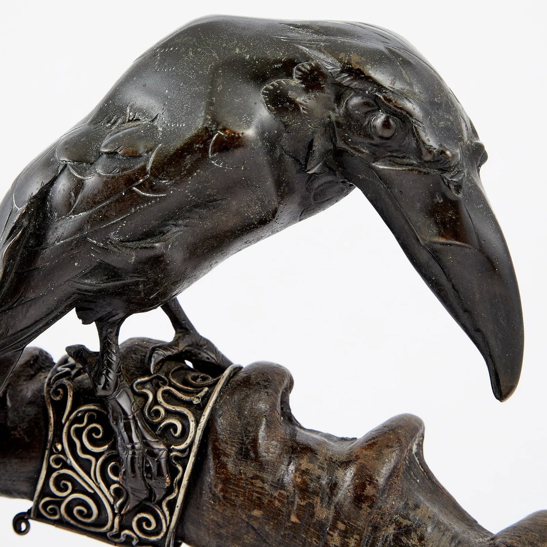 Hornbill and Ibex Horn Vide-Poche by Friedrich Pohlman