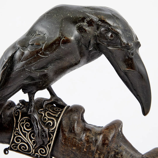 Hornbill and Ibex Horn Vide-Poche by Friedrich Pohlman