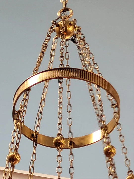 Monumental Chandelier by Tiffany Studios
