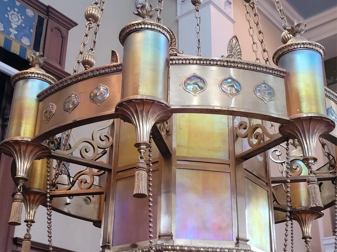 Monumental Chandelier by Tiffany Studios