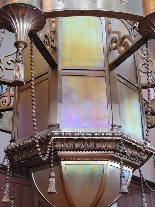 Monumental Chandelier by Tiffany Studios