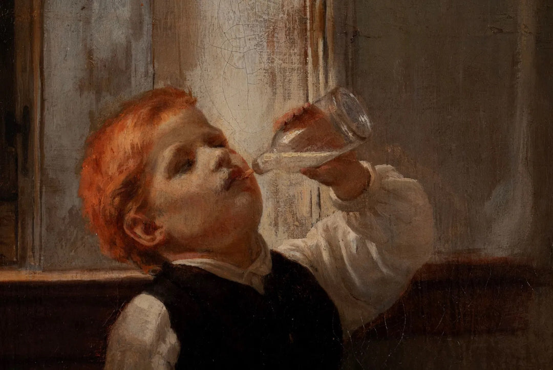 A New Arrival by Gustav Igler