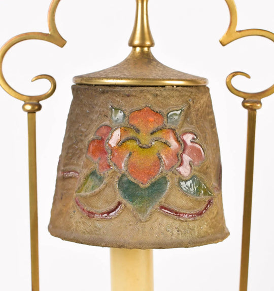 Tiffany Doré Gilt Boudoir Lamp