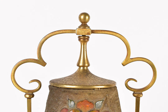 Tiffany Doré Gilt Boudoir Lamp