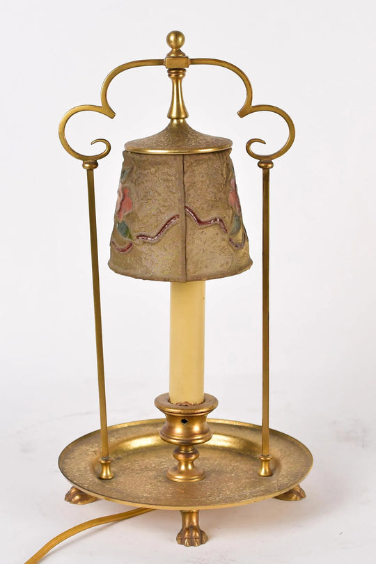 Tiffany Doré Gilt Boudoir Lamp