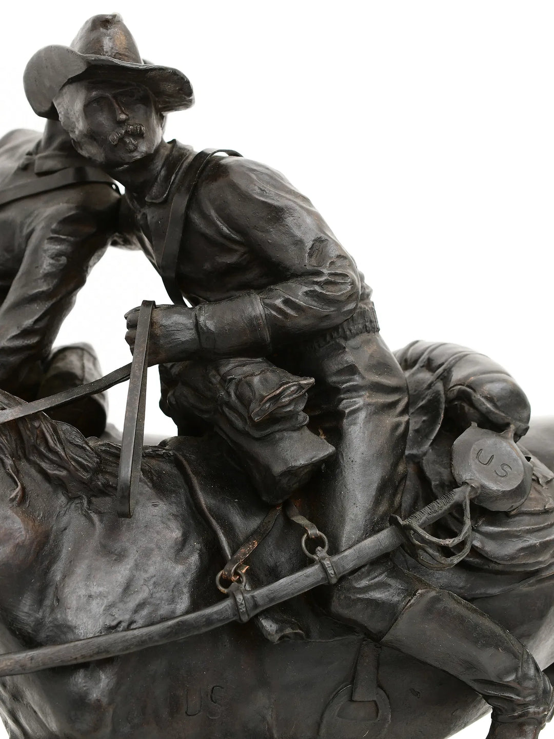 The Wounded Bunkie by Frederic Remington