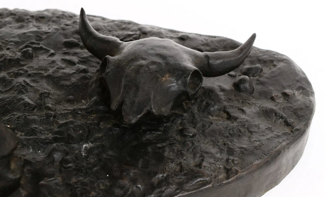 The Wounded Bunkie by Frederic Remington