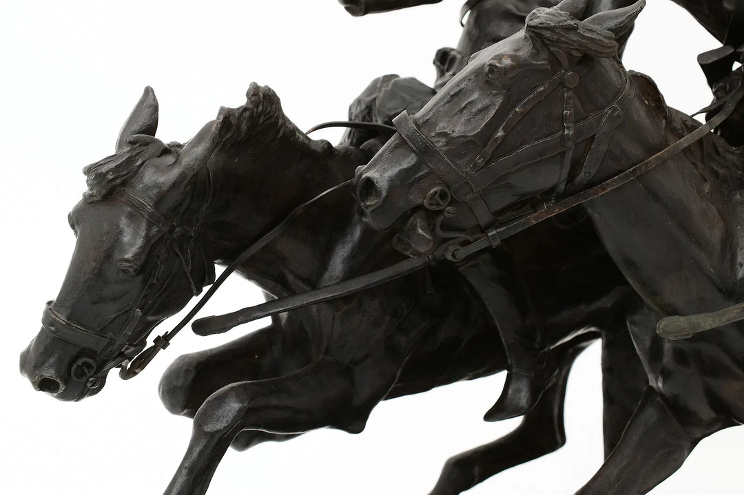 The Wounded Bunkie by Frederic Remington