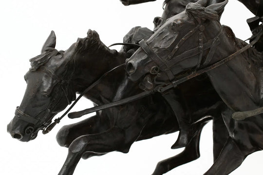 The Wounded Bunkie by Frederic Remington