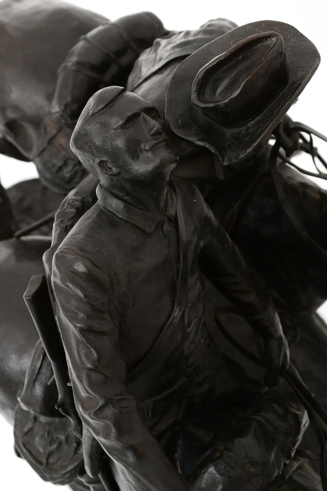 The Wounded Bunkie by Frederic Remington