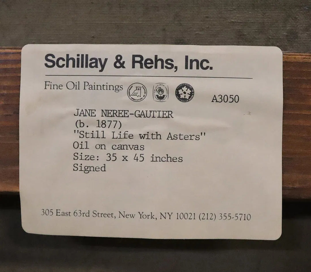 Still Life with Asters by Jane Nérée-Gautier