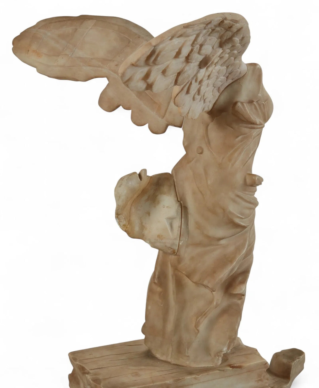 Alabaster Model of the Nike of Samothrace