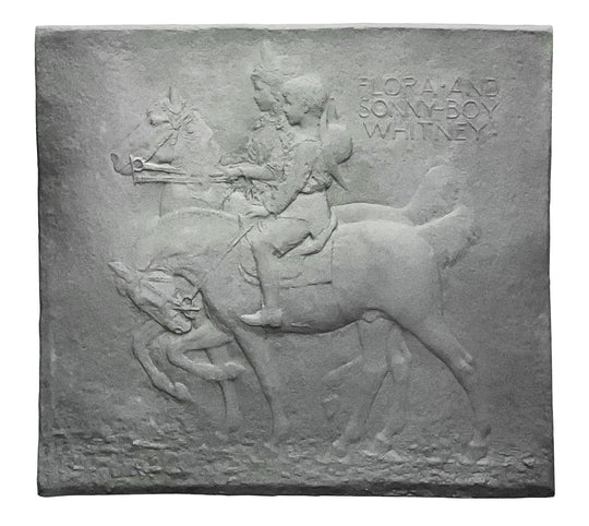 Flora and Sonny Boy Whitney by James Earle Fraser