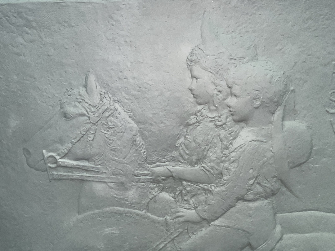 Flora and Sonny Boy Whitney by James Earle Fraser