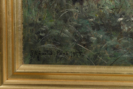 By the Lake, in Fanø, Denmark by Peder Mønsted