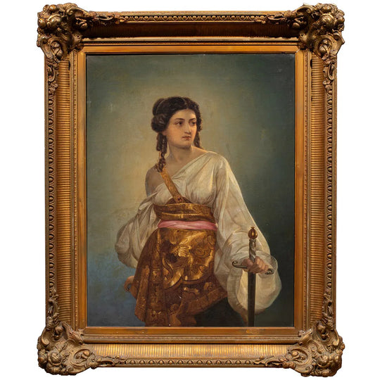 Portrait of Judith Facing the Assyrians by Rosa Hohenberg