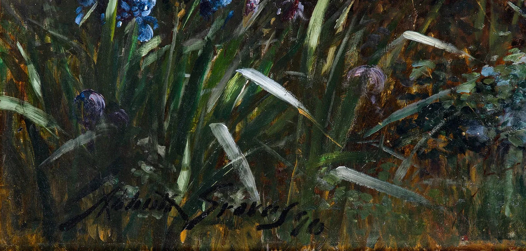 In a Field of Flowers by Abbott Fuller Graves