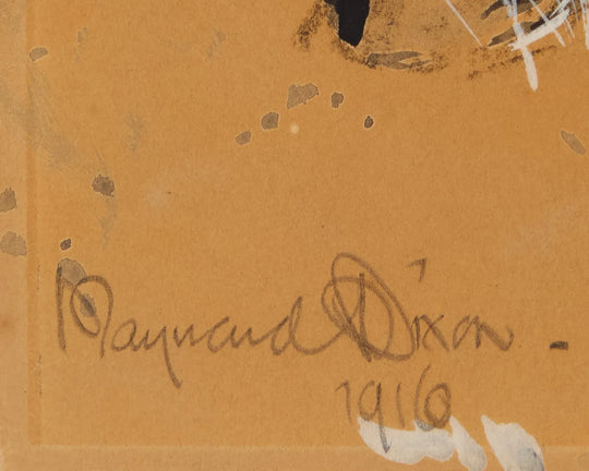 Hunter and Bear by Maynard Dixon