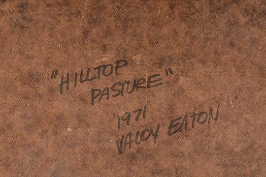 Hilltop Pasture by Valoy Eaton
