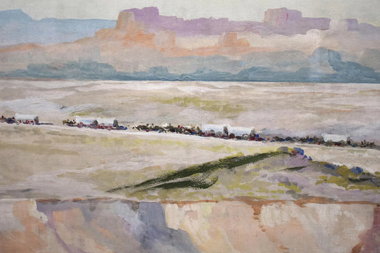 The Santa Fe Trail by Frank Tenney Johnson
