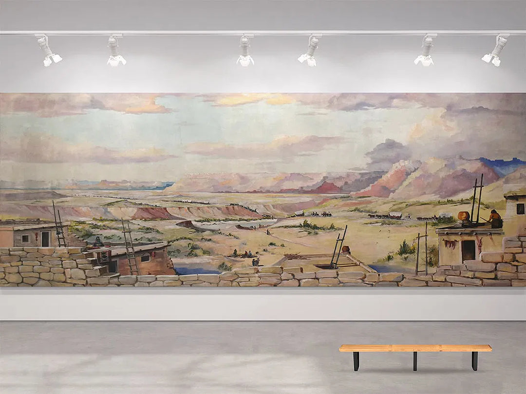 The Santa Fe Trail by Frank Tenney Johnson
