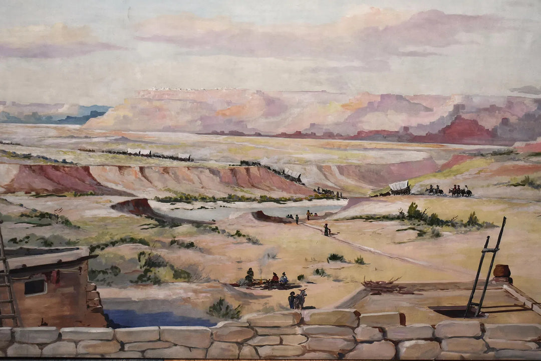 The Santa Fe Trail by Frank Tenney Johnson