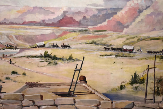 The Santa Fe Trail by Frank Tenney Johnson