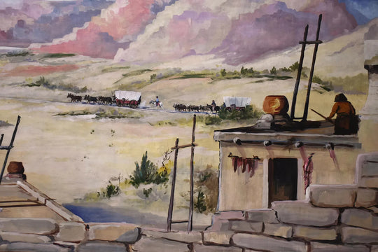 The Santa Fe Trail by Frank Tenney Johnson