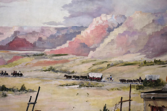 The Santa Fe Trail by Frank Tenney Johnson