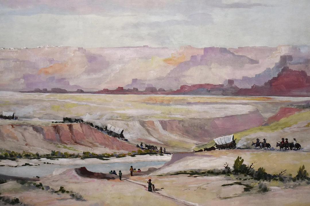 The Santa Fe Trail by Frank Tenney Johnson