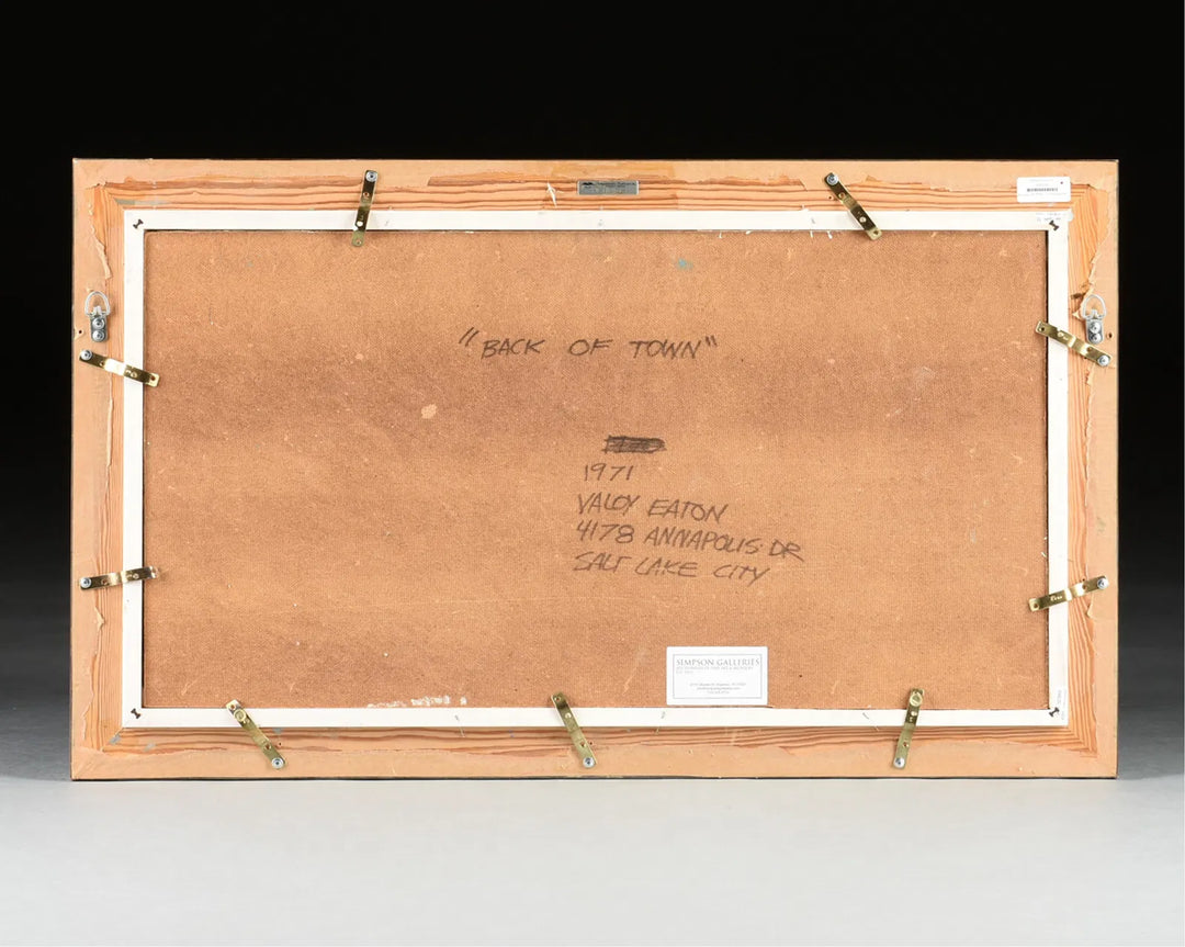 Back of Town by Valoy Eaton