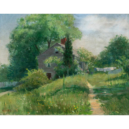 Drying Clothes on a Spring Day by Bert Geer Phillips