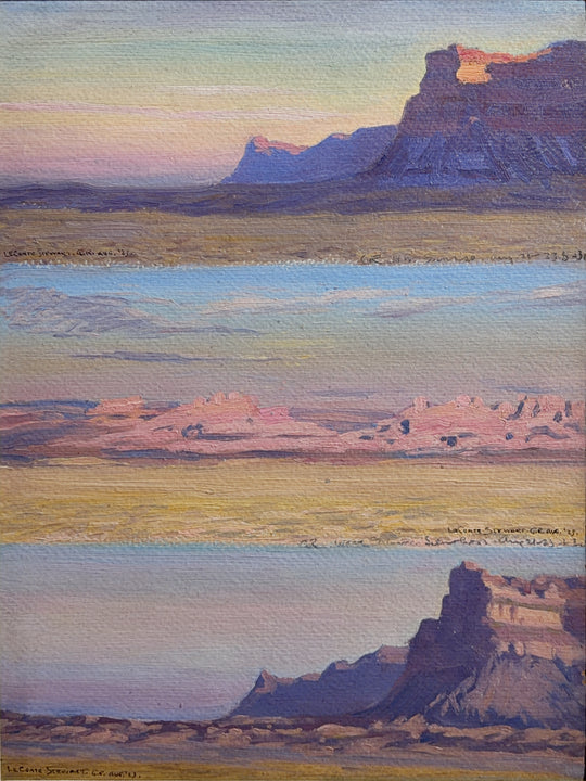 Green River Triptych, August 1923 by LeConte Stewart