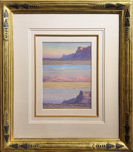Green River Triptych, August 1923 by LeConte Stewart